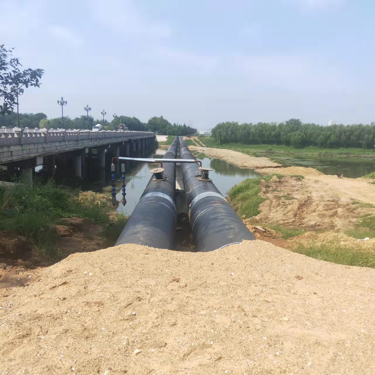 芜湖西气东输管道施工输油管道清洗
